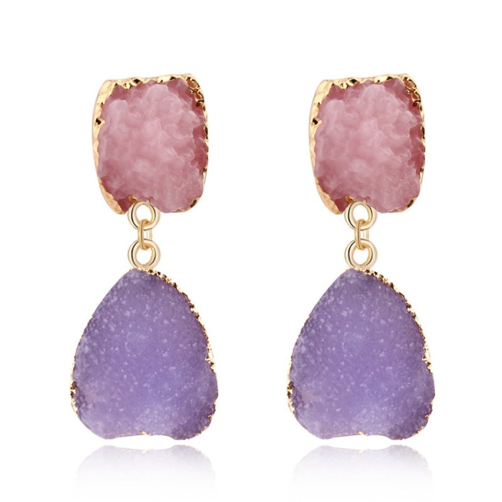 Stone Resin Earring